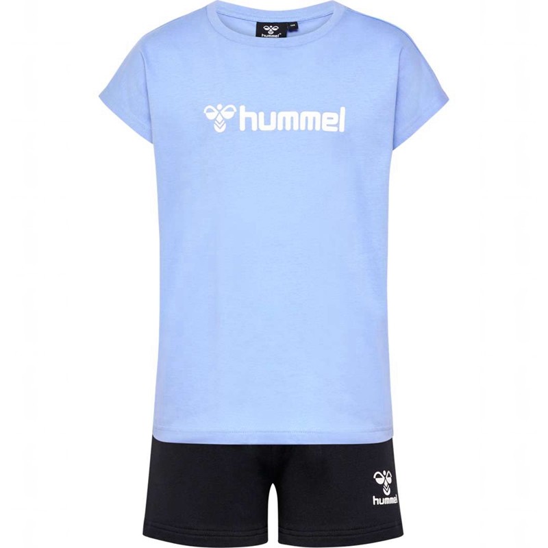 Hummel Nova Shorts Sport BH Kinderen Blauw | 606615-808