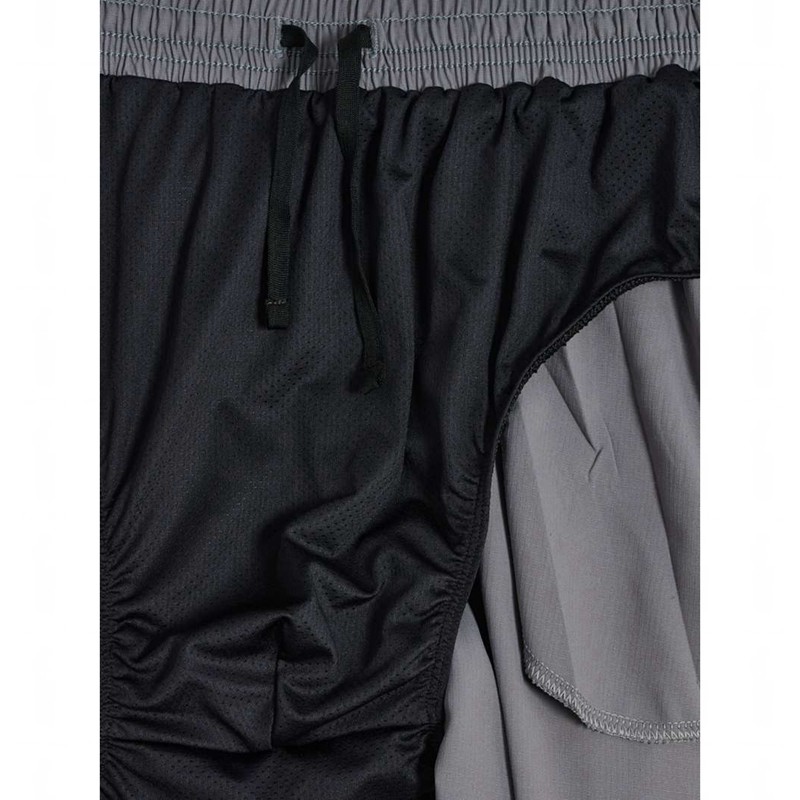 Hummel Nwlmax Zip Pocket Korte Broek Heren Grijs | 771039-006