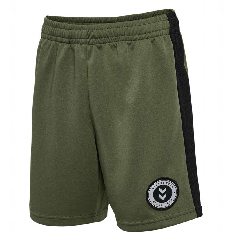 Hummel Odin Korte Broek Kinderen Olijfgroen | 708306-209