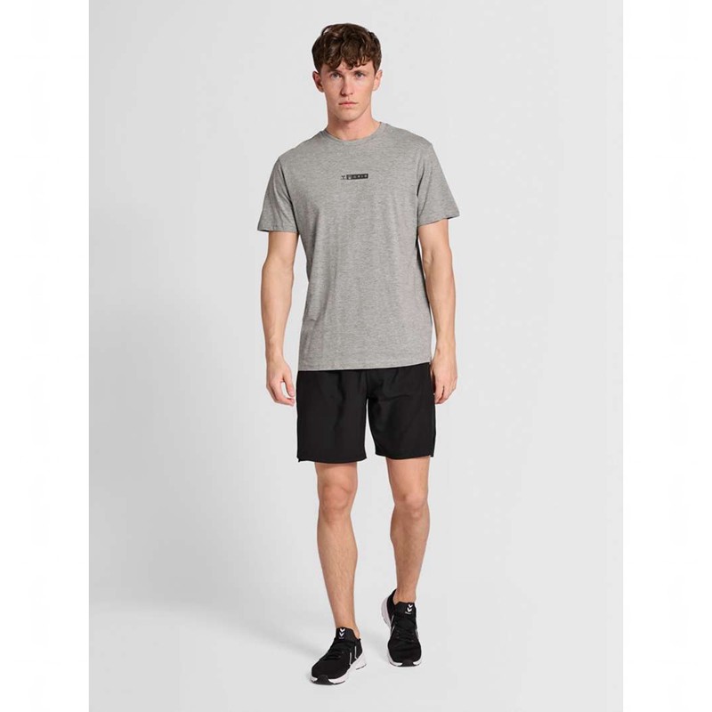 Hummel Offgrid S/S T-shirts Heren Grijs | 805377-232