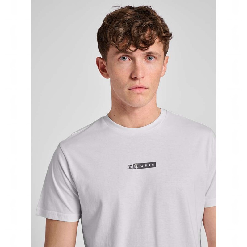 Hummel Offgrid S/S T-shirts Heren Wit | 962715-795