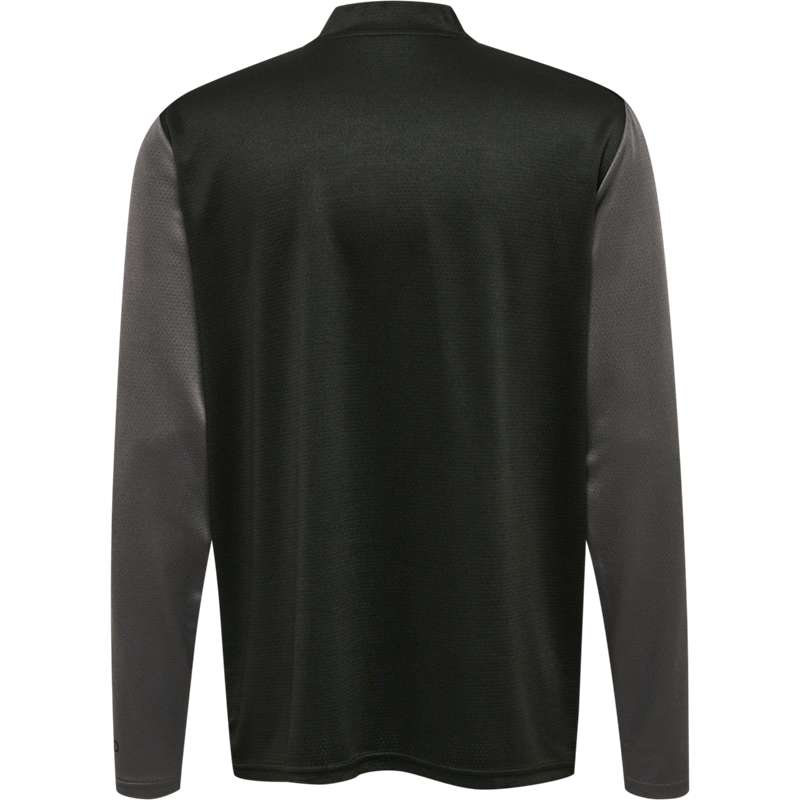 Hummel Ongrid 1/2 Zip Poly Sweat Sweatshirts Heren Zwart | 838560-043