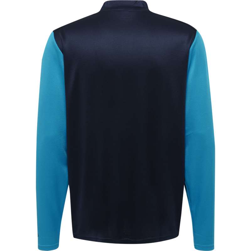 Hummel Ongrid 1/2 Zip Poly Sweat Sweatshirts Heren Donkerblauw | 074333-723