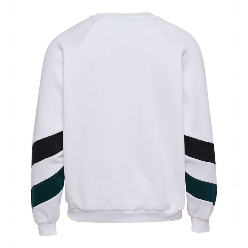 Hummel Oversized Crew Sportswear Sweatshirts Heren Wit | 719942-680