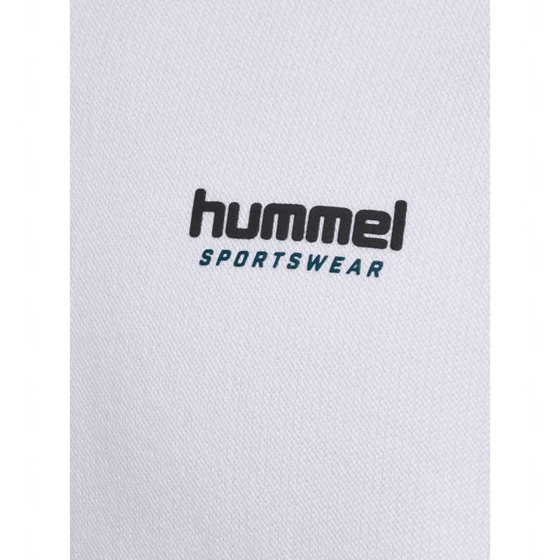 Hummel Oversized Crew Sportswear Sweatshirts Heren Wit | 719942-680
