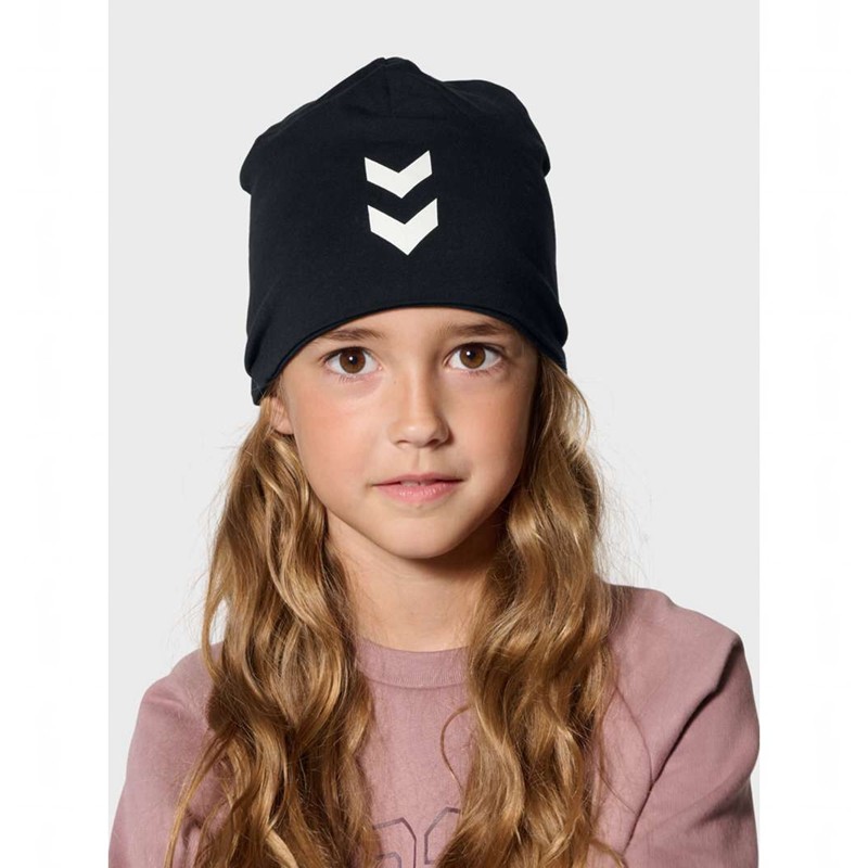 Hummel Perry Muts Kinderen Zwart | 610946-657