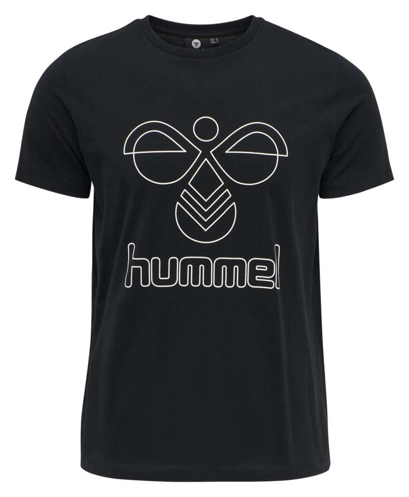 Hummel Peter S/S T-shirts Heren Zwart | 618425-531