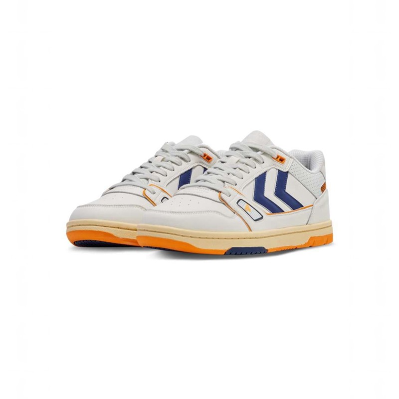 Hummel Power Play Lx-e Sneakers Heren Oranje | 806153-757