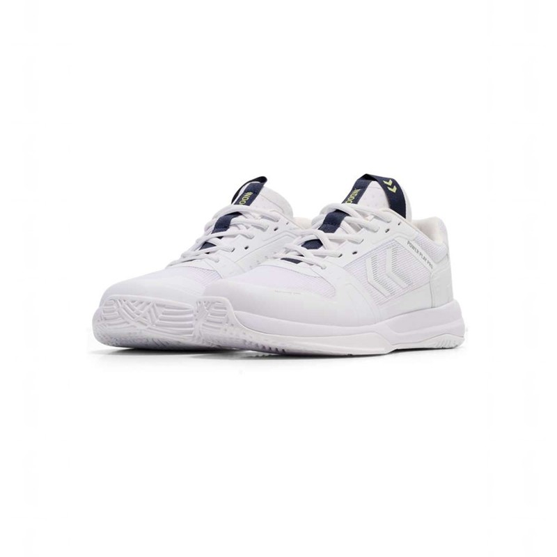 Hummel Power Play Pro Indoorschoenen Heren Wit | 003482-529