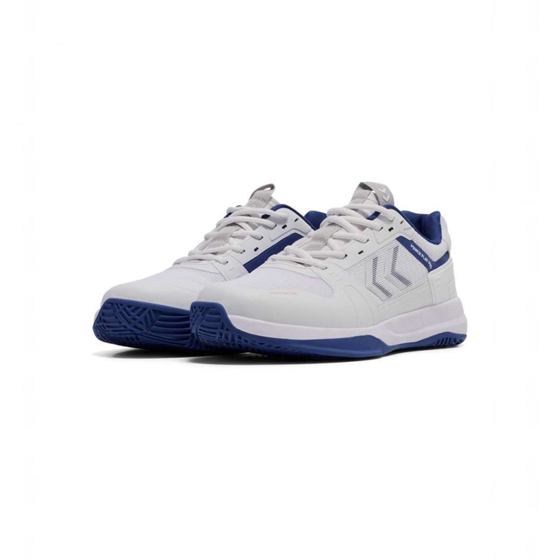 Hummel Power Play Pro Indoorschoenen Heren Wit | 589766-328