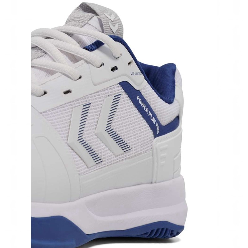 Hummel Power Play Pro Indoorschoenen Heren Wit | 589766-328