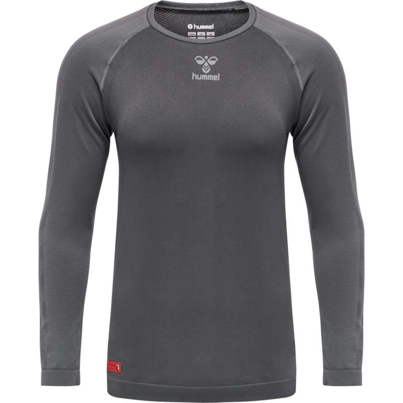 Hummel Pro Grid Seamless L/S Basislaag Heren Grijs | 545181-724