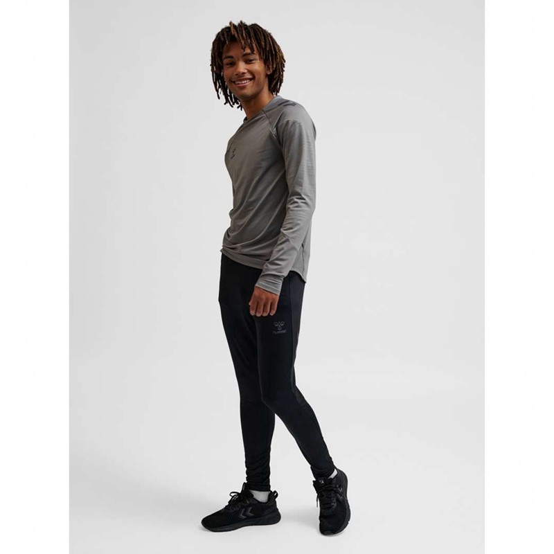 Hummel Pro Training Broek Heren Zwart | 010715-238