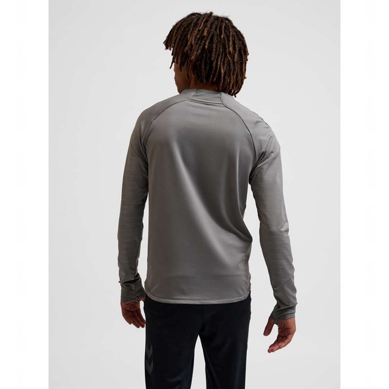 Hummel Pro Training Crew Sweat Sweatshirts Heren Grijs | 981910-721