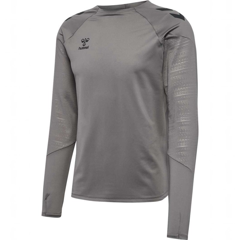 Hummel Pro Training Crew Sweat Sweatshirts Heren Grijs | 981910-721
