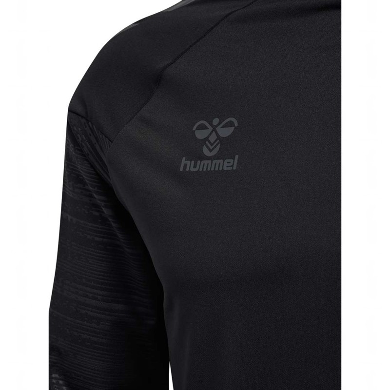 Hummel Pro Training Crew Sweat Sweatshirts Heren Zwart | 625372-490