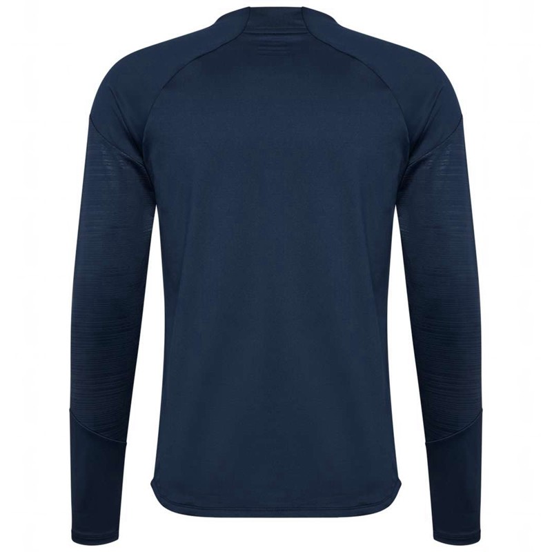 Hummel Pro Training Crew Sweat T-shirts Heren Donkerblauw | 577152-027