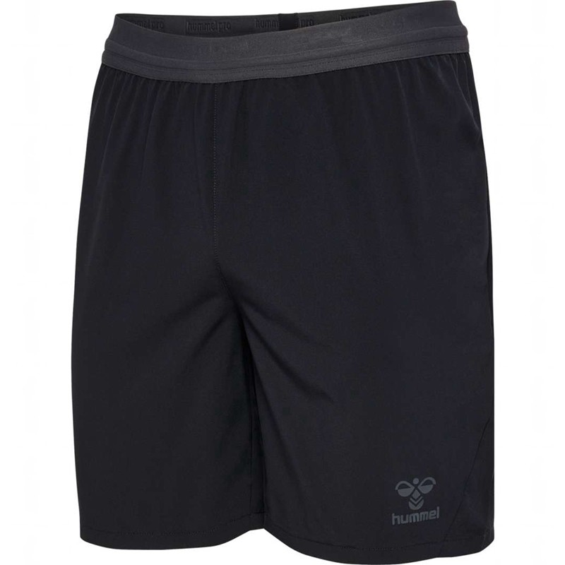 Hummel Pro Training Korte Broek Heren Zwart | 733275-829