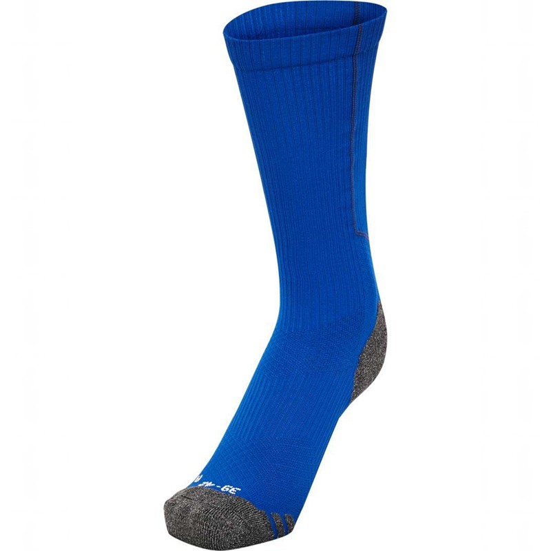 Hummel Pro Trainings High Sokken Heren Blauw | 589079-020