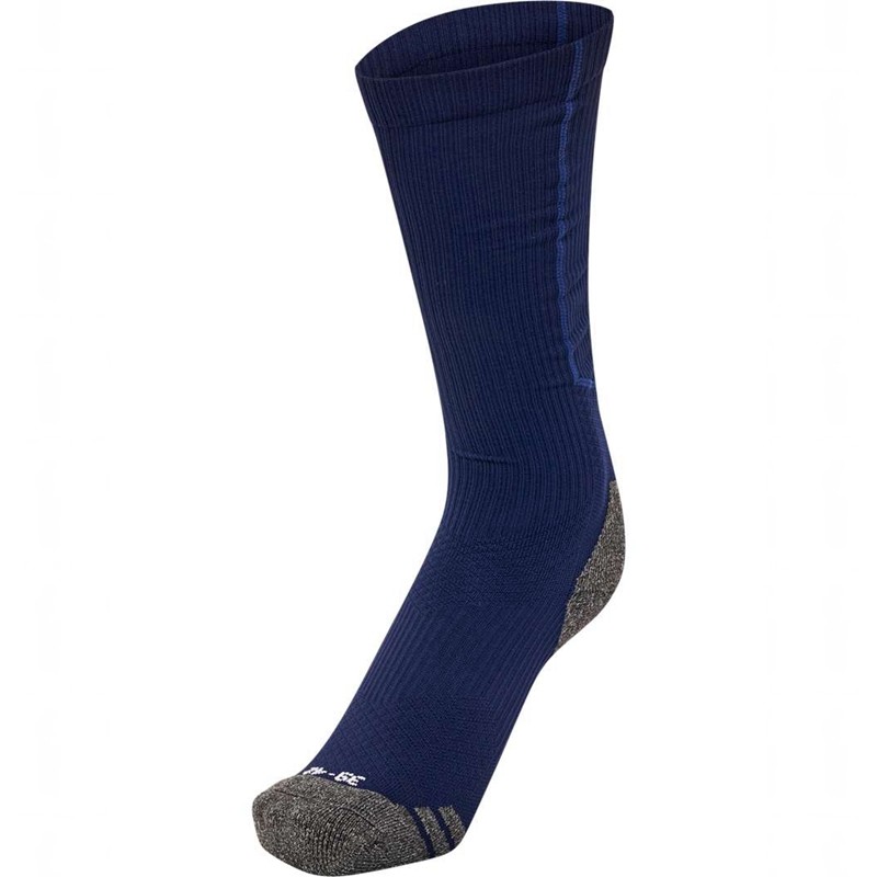 Hummel Pro Trainings High Sokken Heren Donkerblauw | 945391-273