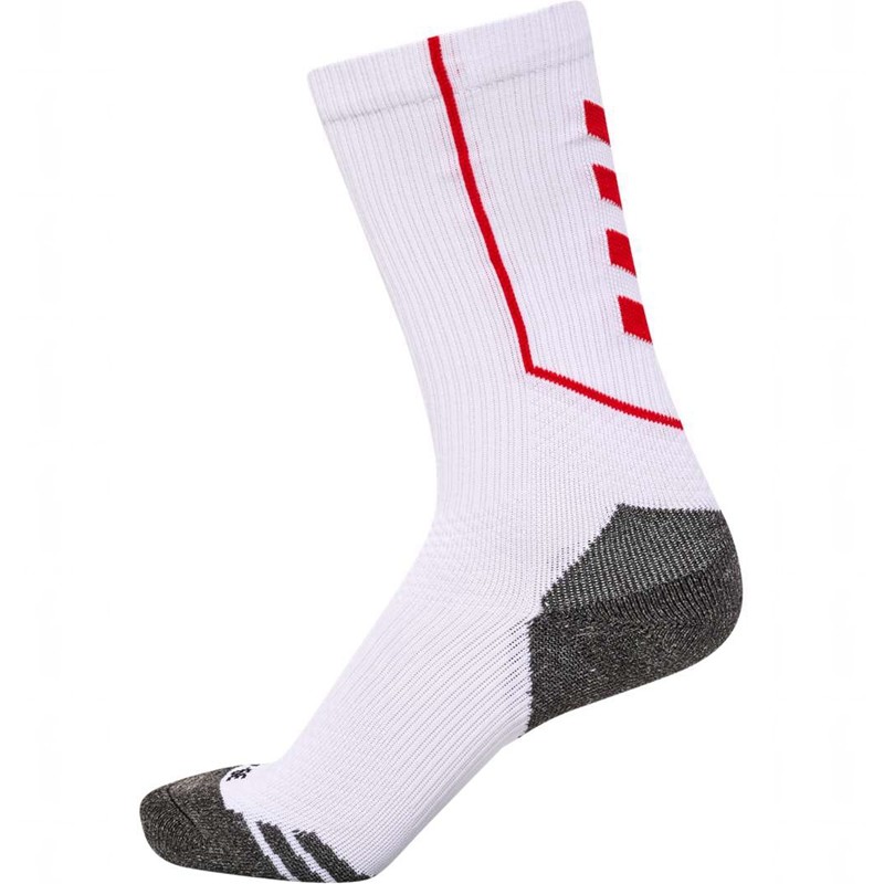 Hummel Pro Trainings Low Sokken Heren Wit | 985464-167