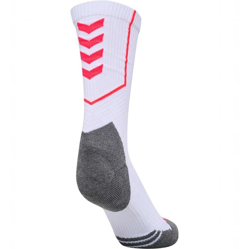 Hummel Pro Trainings Low Sokken Heren Wit | 694284-112