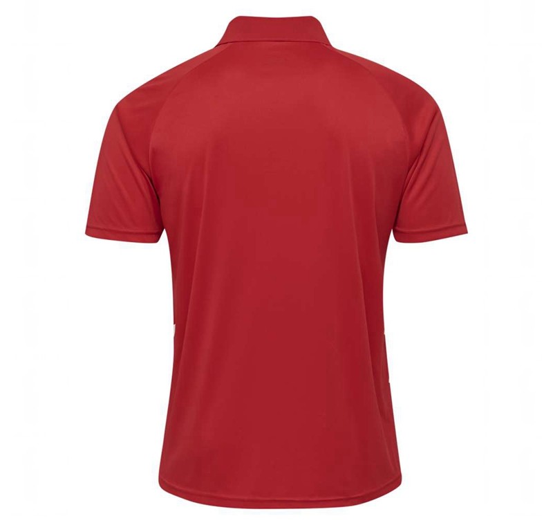 Hummel Promo Poloshirt Heren Rood | 157280-353