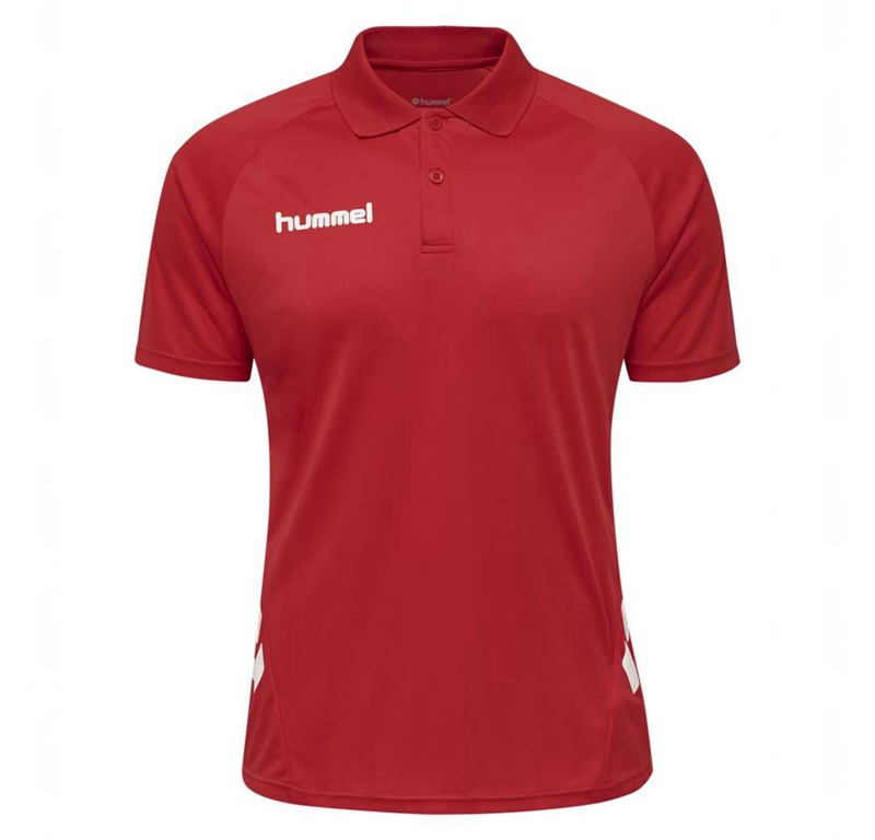 Hummel Promo Poloshirt Heren Rood | 157280-353