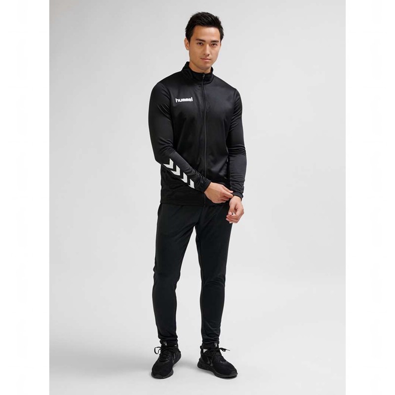 Hummel Promo Poly Suit Sportkleding Heren Zwart | 384371-133