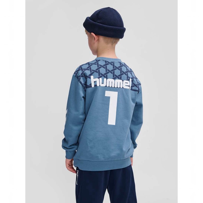 Hummel Ps Sweatshirts Kinderen Blauw | 073978-390