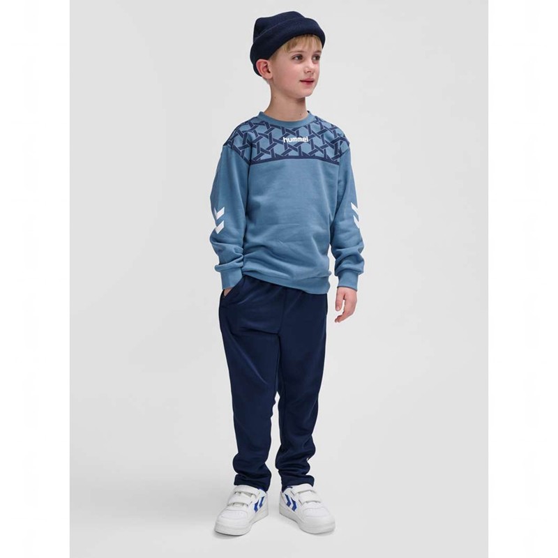 Hummel Ps Sweatshirts Kinderen Blauw | 073978-390