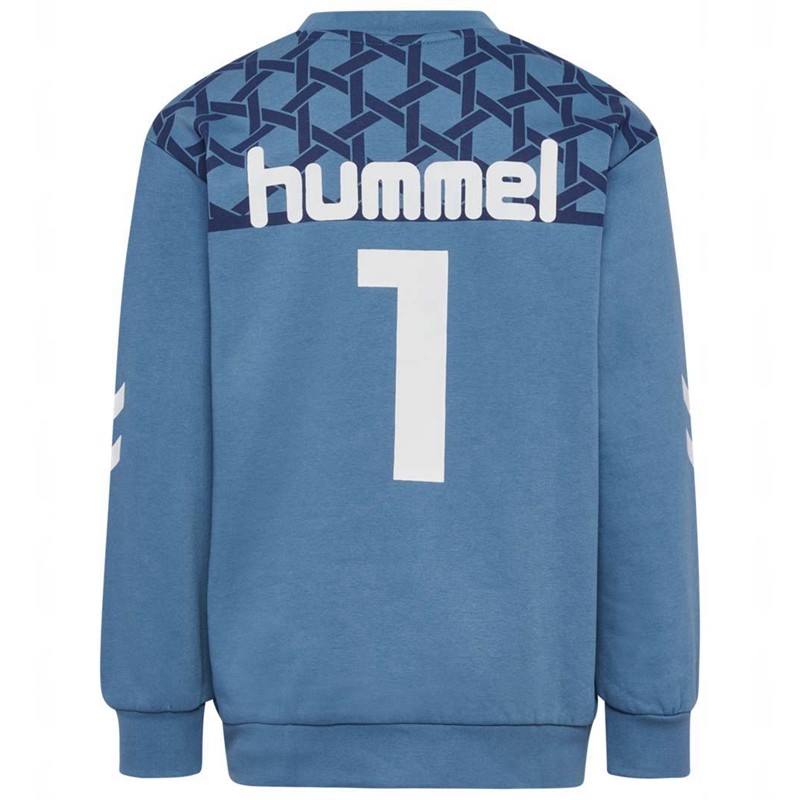 Hummel Ps Sweatshirts Kinderen Blauw | 073978-390