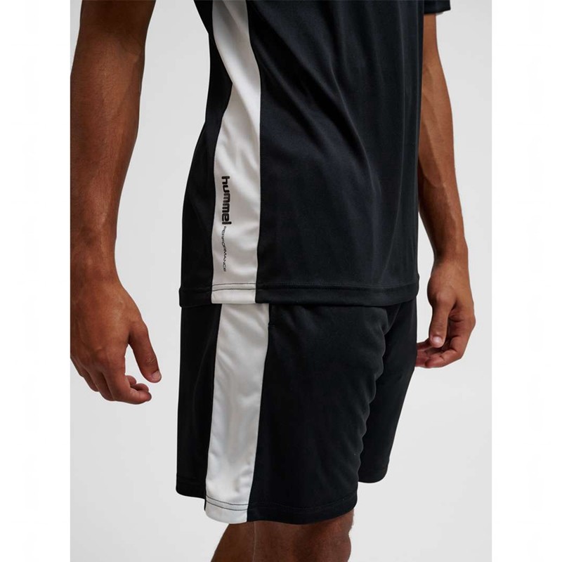 Hummel Pulse Contrast Sets Heren Zwart | 259359-621