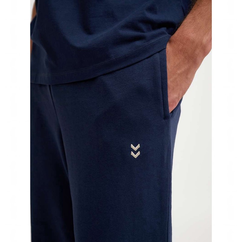 Hummel Pulse Joggingbroek Heren Donkerblauw | 981009-721