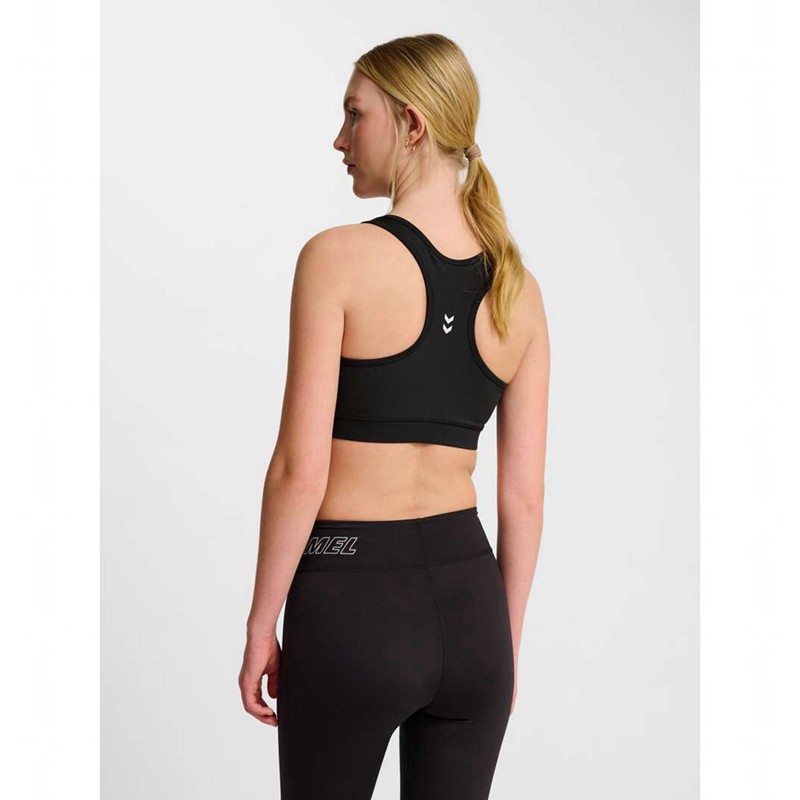 Hummel Pulse Light Support Sport BH Dames Zwart | 009073-397