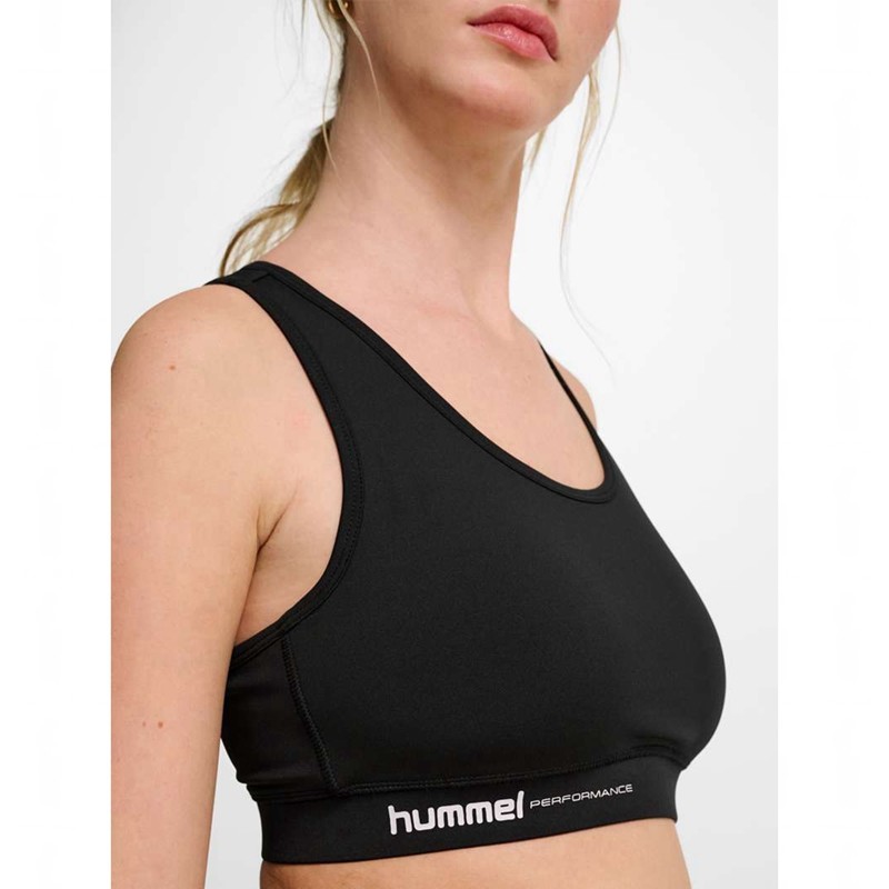 Hummel Pulse Light Support Sport BH Dames Zwart | 009073-397