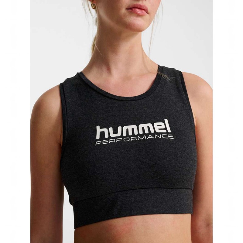 Hummel Pulse Logo Light Support Sokken Dames Zwart | 013394-082