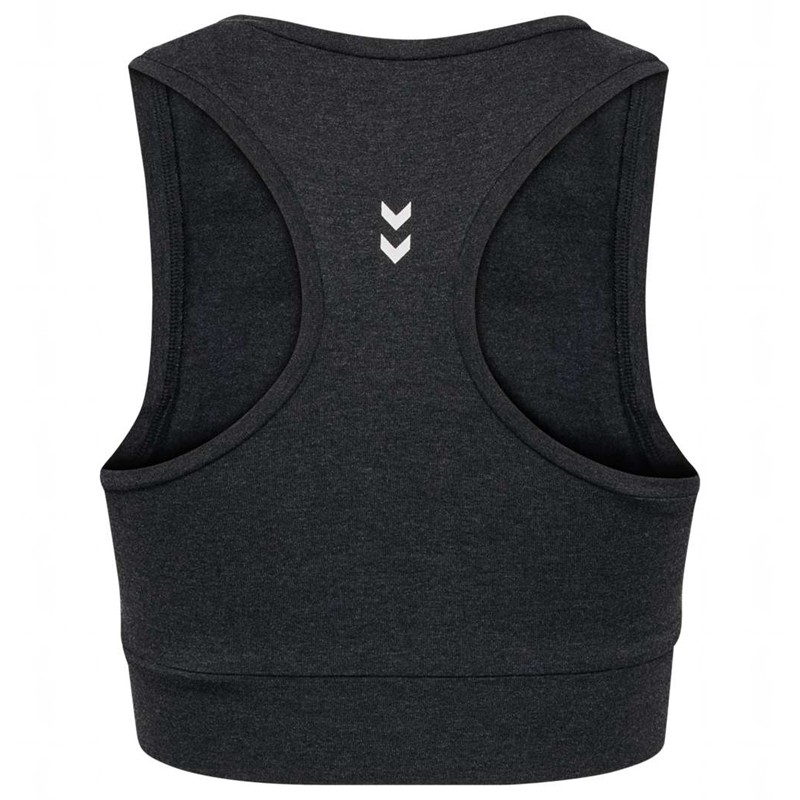 Hummel Pulse Logo Light Support Sokken Dames Zwart | 013394-082
