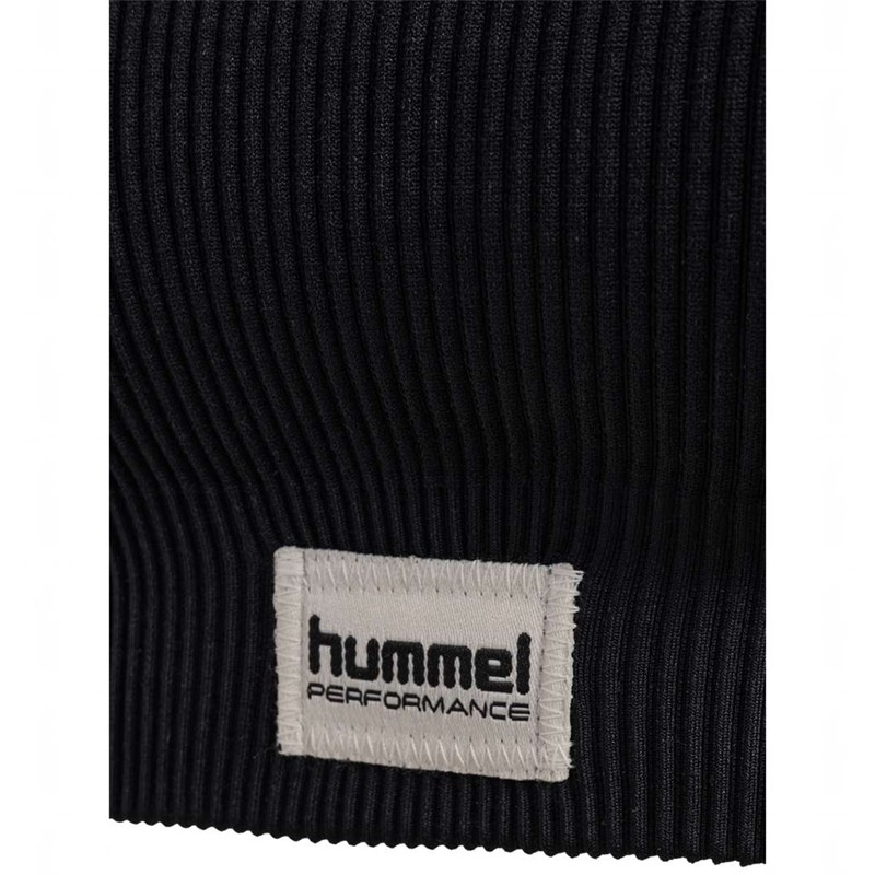 Hummel Pulse Seamless Rib Sport BH Dames Zwart | 173951-334