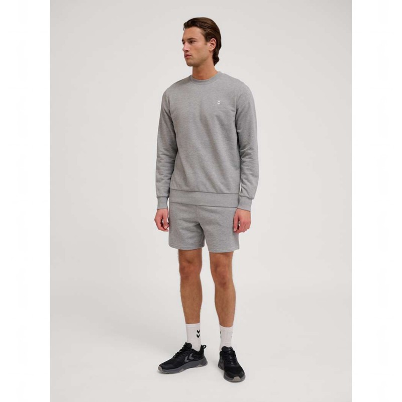 Hummel Pulse Sweat Crewneck Sweatshirts Heren Grijs | 295386-009