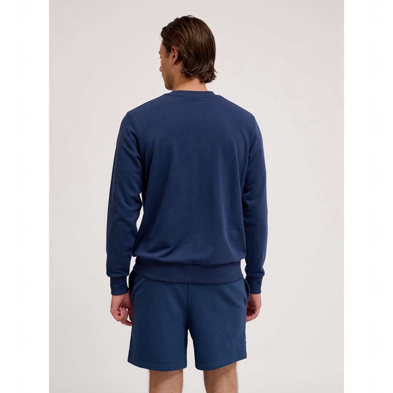 Hummel Pulse Sweat Crewneck Sweatshirts Heren Donkerblauw | 931604-148