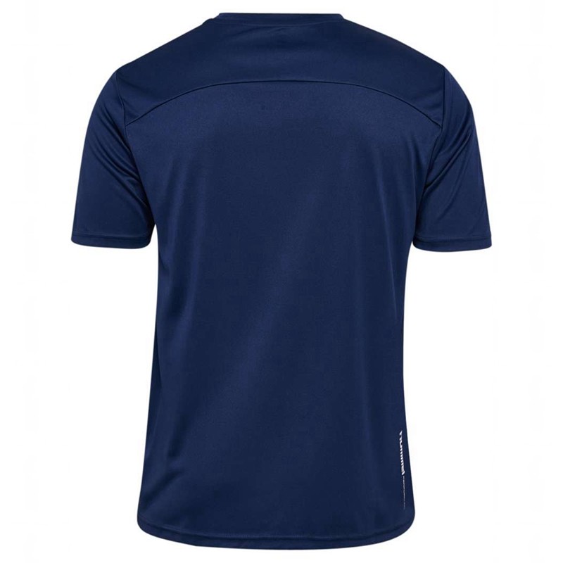 Hummel Pulse Training S/S T-shirts Heren Donkerblauw | 261590-178
