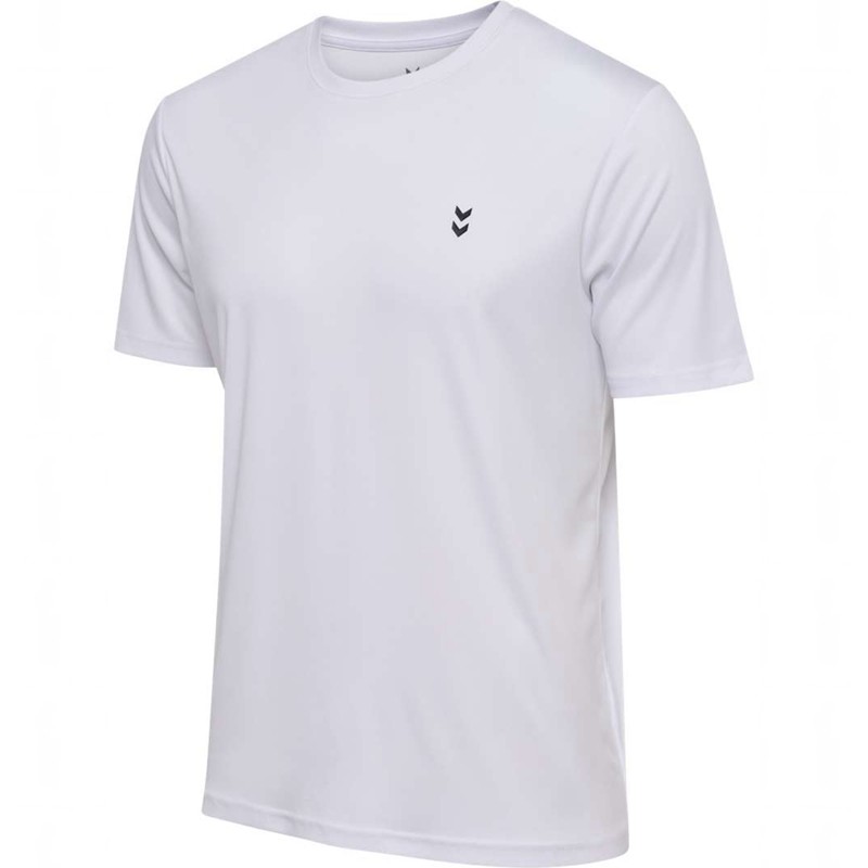 Hummel Pulse Training S/S T-shirts Heren Wit | 096029-168