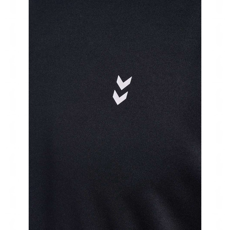 Hummel Pulse Training S/S T-shirts Heren Zwart | 022965-496