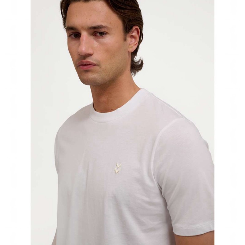 Hummel Pulse T-shirts Heren Wit | 619777-615