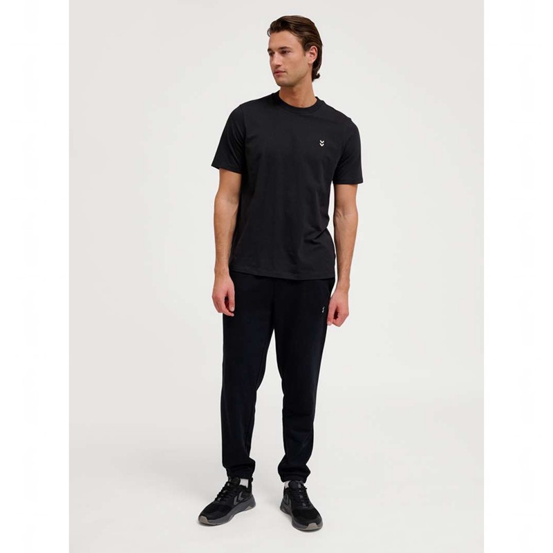 Hummel Pulse T-shirts Heren Zwart | 018988-908