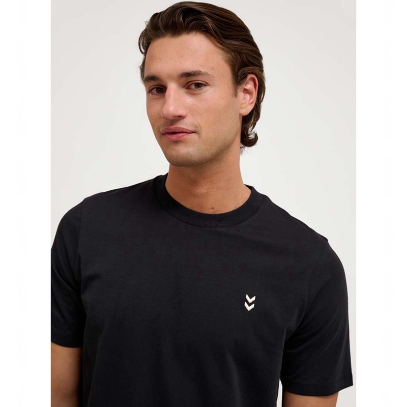 Hummel Pulse T-shirts Heren Zwart | 018988-908
