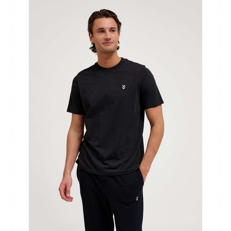 Hummel Pulse T-shirts Heren Zwart | 018988-908