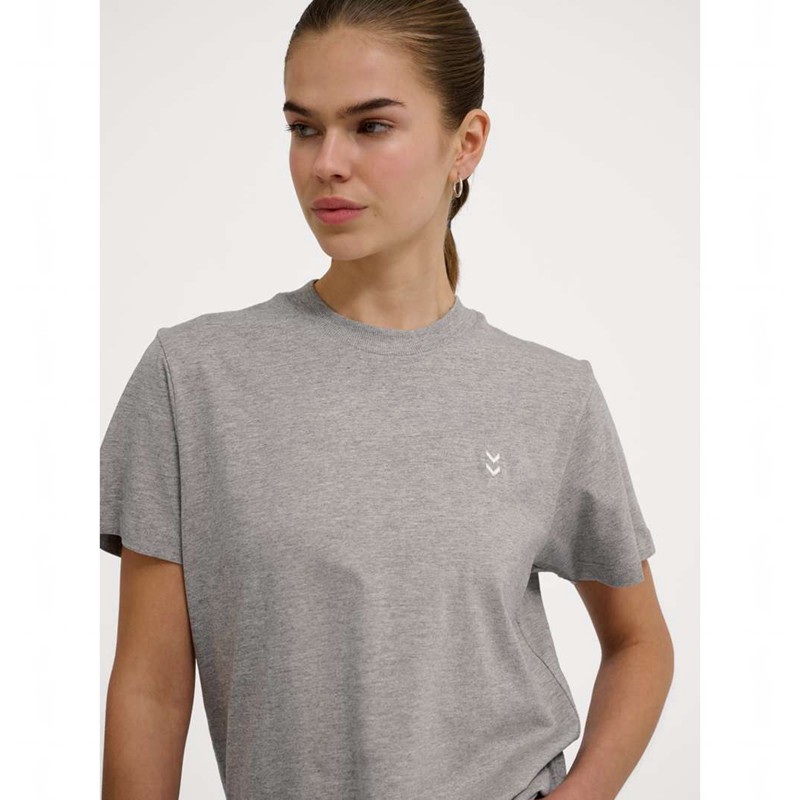 Hummel Pulse W T-shirts Dames Grijs | 273912-041