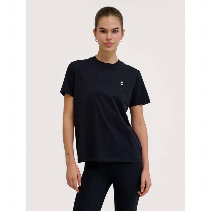 Hummel Pulse W T-shirts Dames Zwart | 070969-343